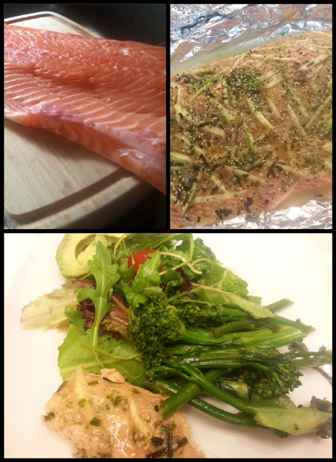 scottish miso salmon