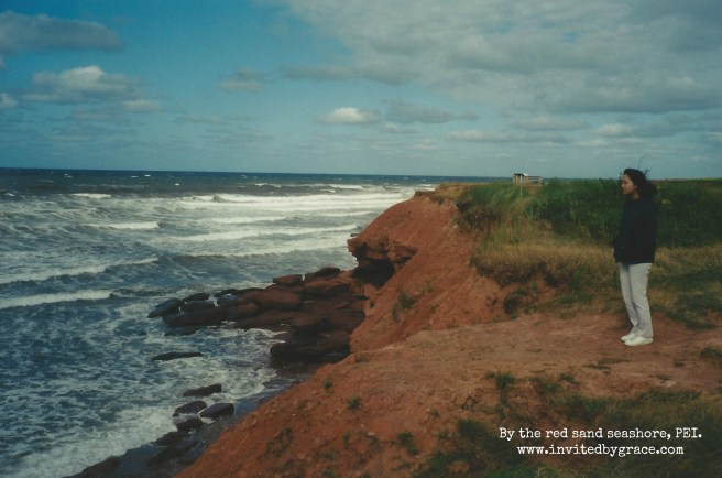 PEI Red Sand Shore w Kim