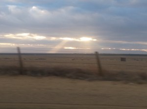 light coming through